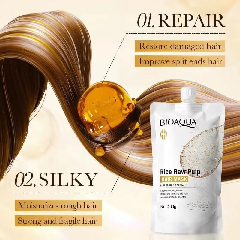 Thumbnail: Magical Keratin Hair Mask 5 Seconds Repair Damaged Frizzy Hair Soft Smooth Shiny