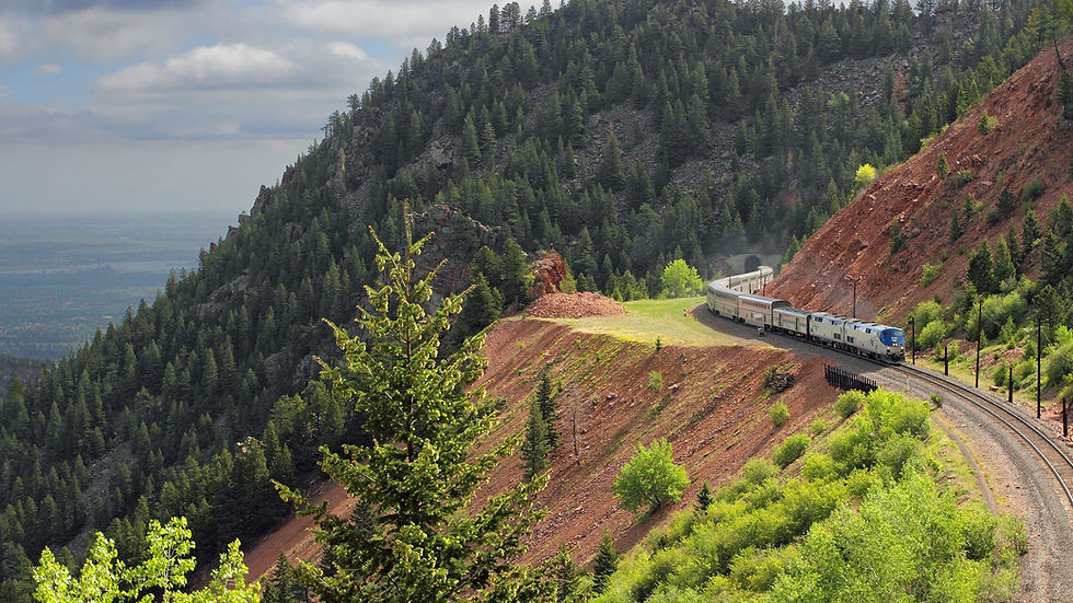 The California Zephyr -- connecting the Halls of the Sierra to the Shores of Lake Michigan since 1949.