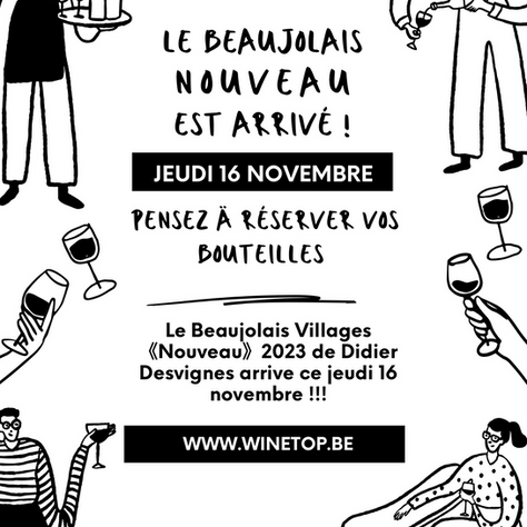 Le beaujolais Nouveau est arrivé!