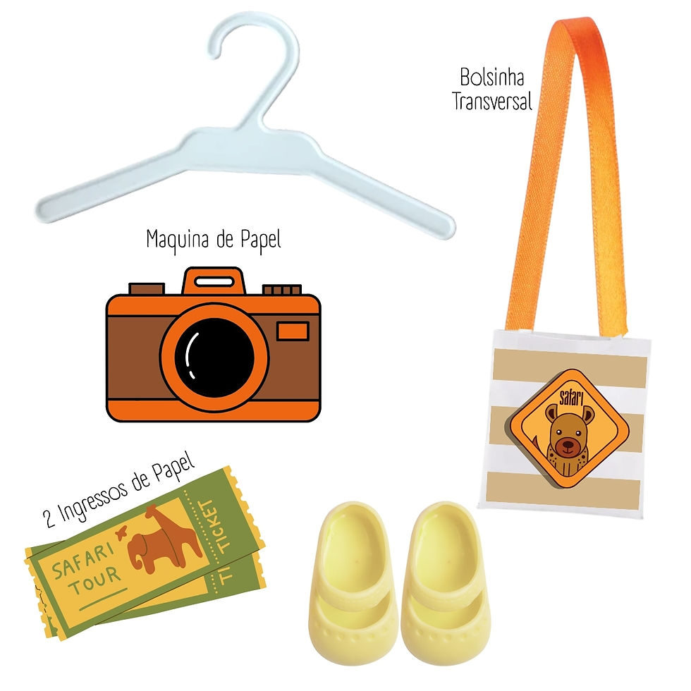 Miniatura: KIT ROUPA OUR GENERATION - TOUR ZOO