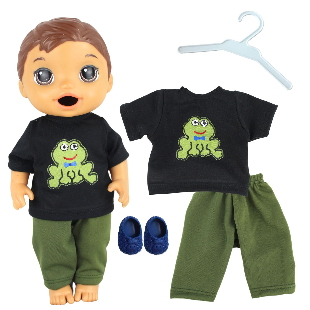 KIT ROUPA BABY ALIVE - SAPO CURURU