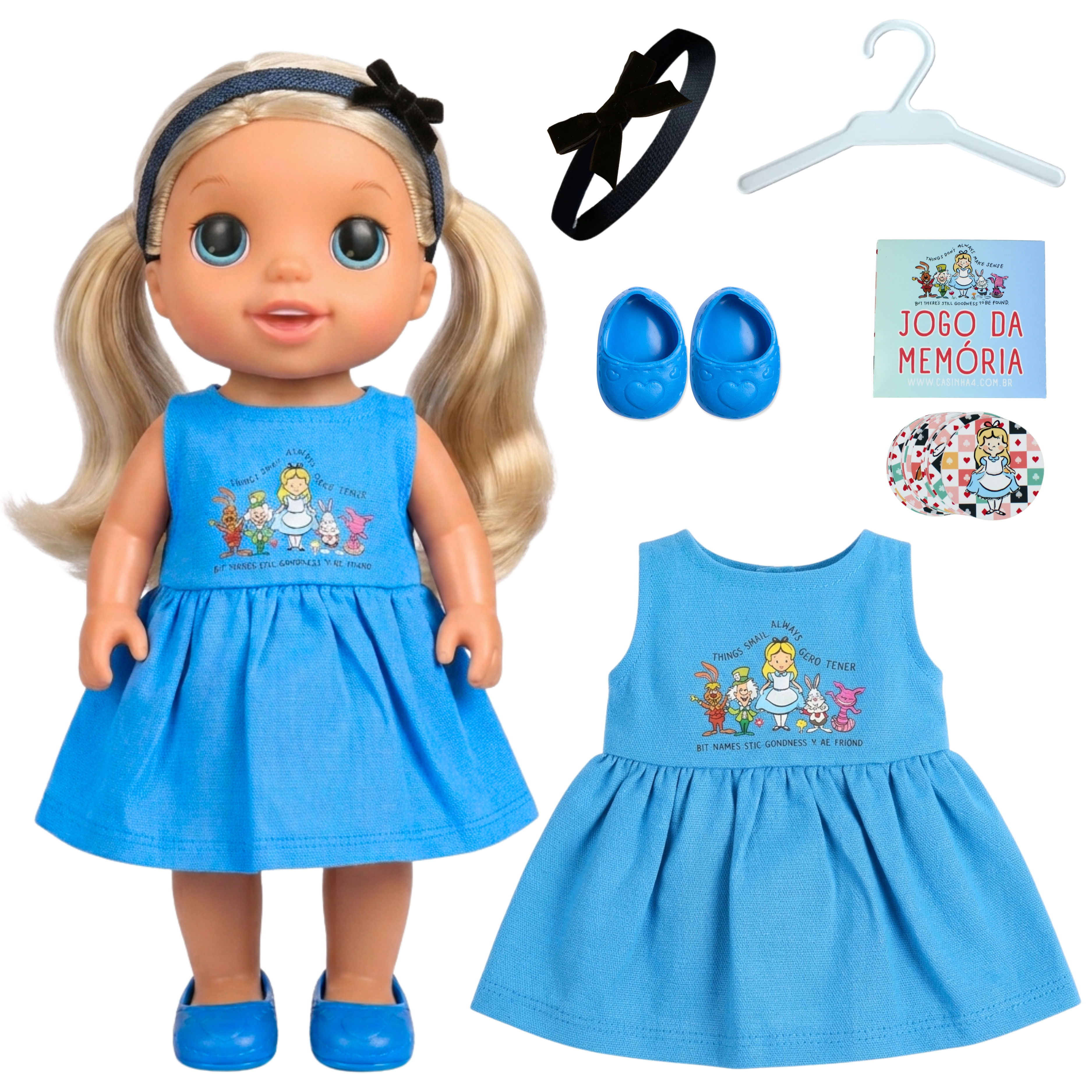 KIT ROUPA BABY ALIVE - LOOK DA ALICE