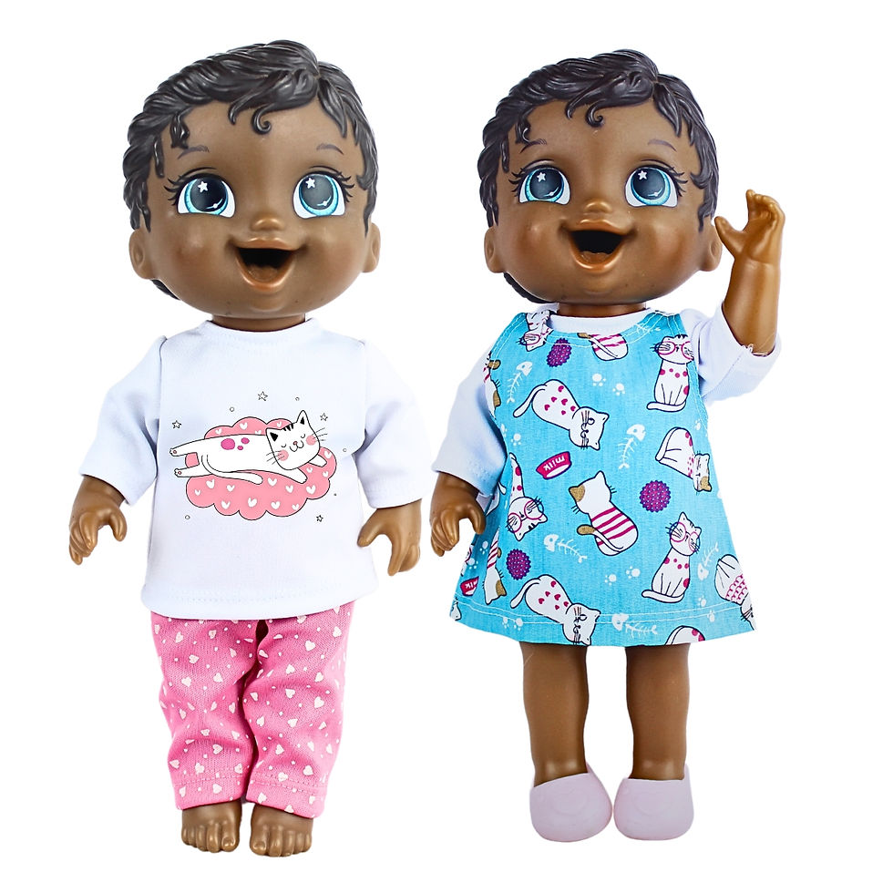 Miniatura: KIT ROUPA BABY ALIVE - KITCAT