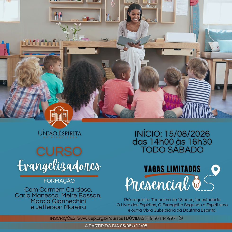 CURSO: FORMAÇÃO DE EVANGELIZADORES