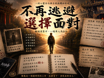 網友來信|從執迷到坦然:一份關於自我審視與靈魂痛定的懺悔錄