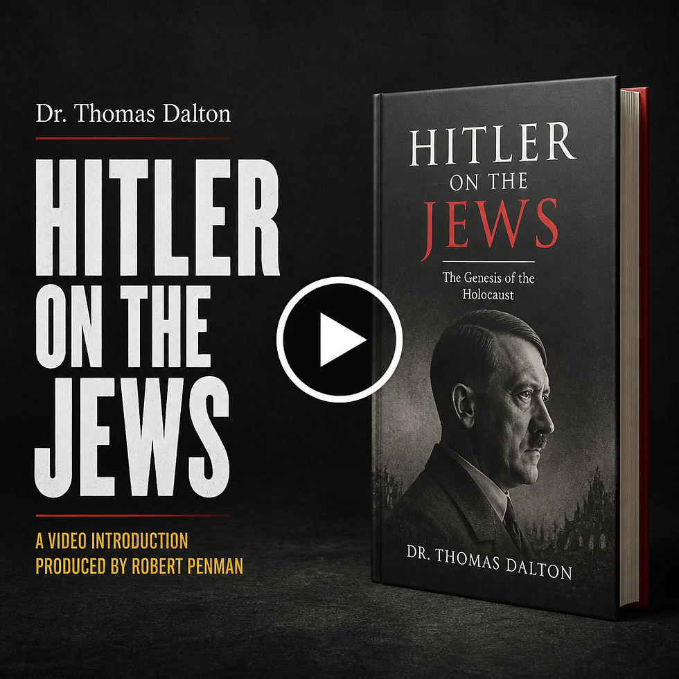 A Video Introduction to "Hitler on the Jews"