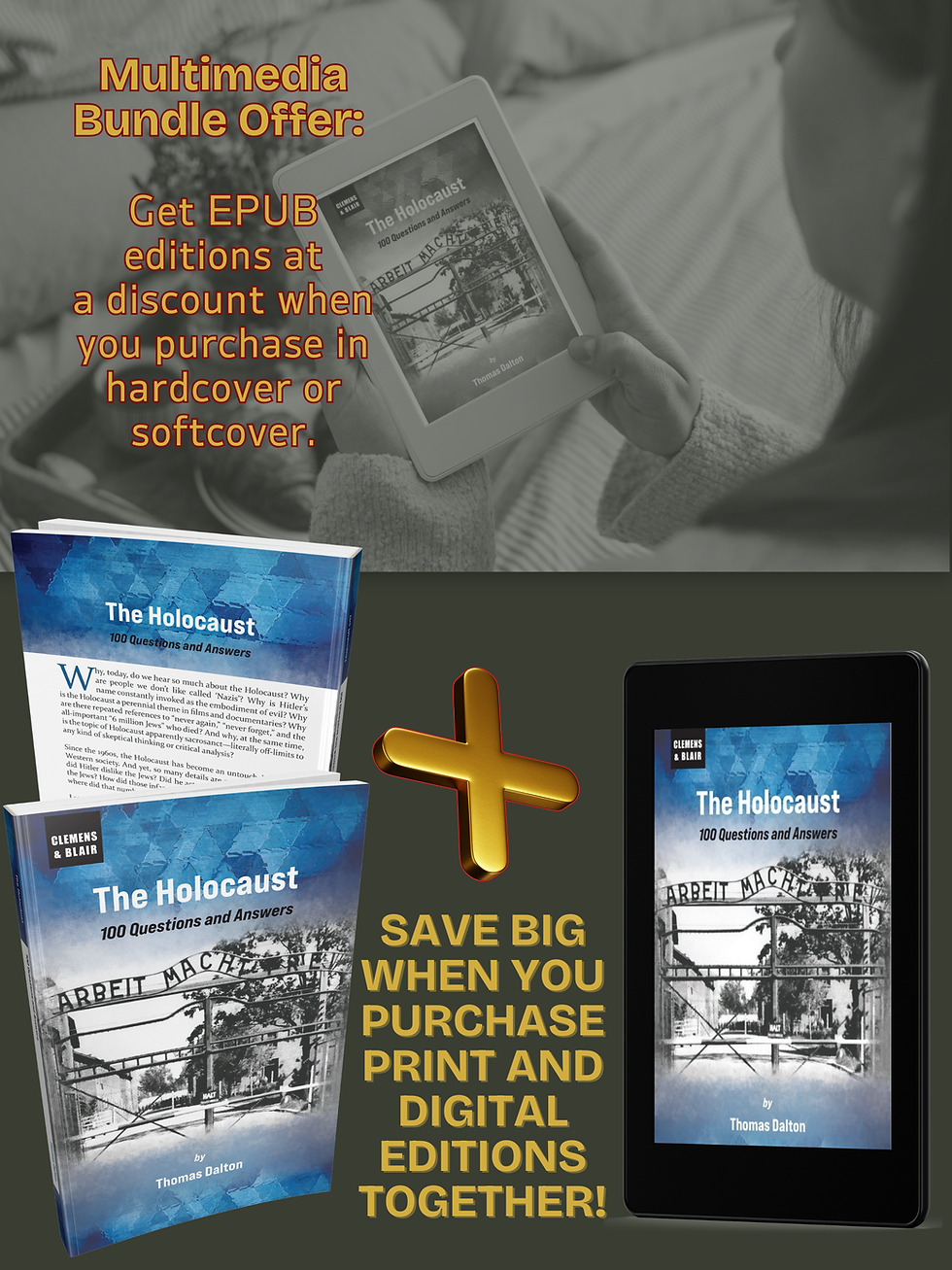 Thumbnail: The Holocaust: 100 Questions and Answers (EPUB)