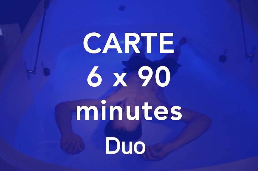 CARTE 6x90 minutes Duo