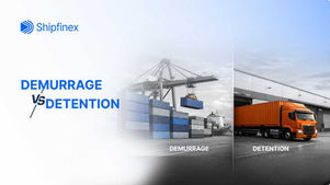 Demurrage vs Detention