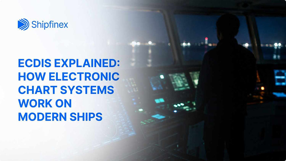 ECDIS Meaning & Function Explained | Marine Navigation Guide