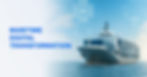 Illustration of a modern vessel with IoT sensors and AI overlay, symbolizing digital shipping technology.