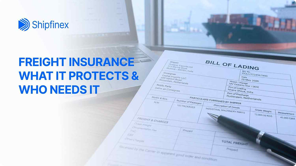 Freight vs Cargo Insurance: How to Avoid Huge Shipping Losses