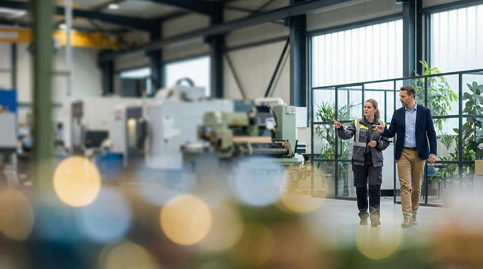 A laptop with a coffee cup and an alarm clock. Text says "timing is everything"
