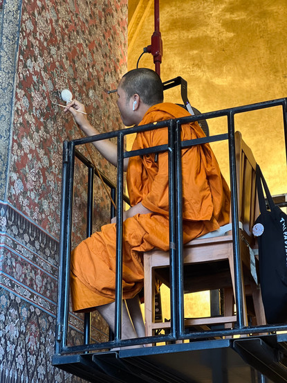 Das Bild zeigt einen Abschnitt meiner Bangkok-Reise. 