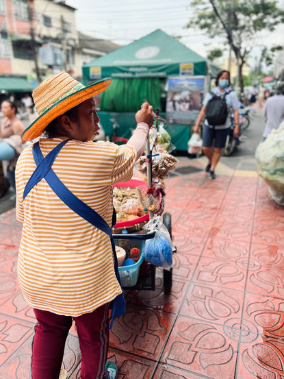 Das Bild zeigt einen Abschnitt meiner Bangkok-Reise. 