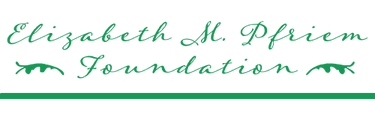 Elizabeth M. Pfriem Foundation Logo