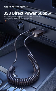 Miniatura: Transmissor Bluetooth 5.0 Hi-Fi para entrada Auxiliar