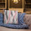 Thumbnail: Grey and Pink Cushion Pillow - Linear Patterns - artandpatterns.com