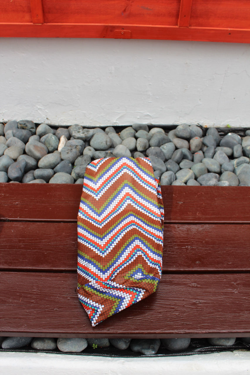 Thumbnail: African Print Shopper Bag - Geometric buy it at ArtAndPatterns.com