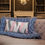 Thumbnail: Grey and Pink Cushion Pillow - Linear Patterns - artandpatterns.com