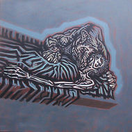 sedation, sedatie, schilderij, acrylverf op doek, Painting, Acrylic on Canvas, art, kunst, kunstenaar, artist