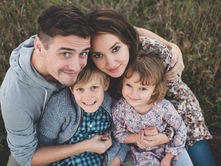 happy family portrait