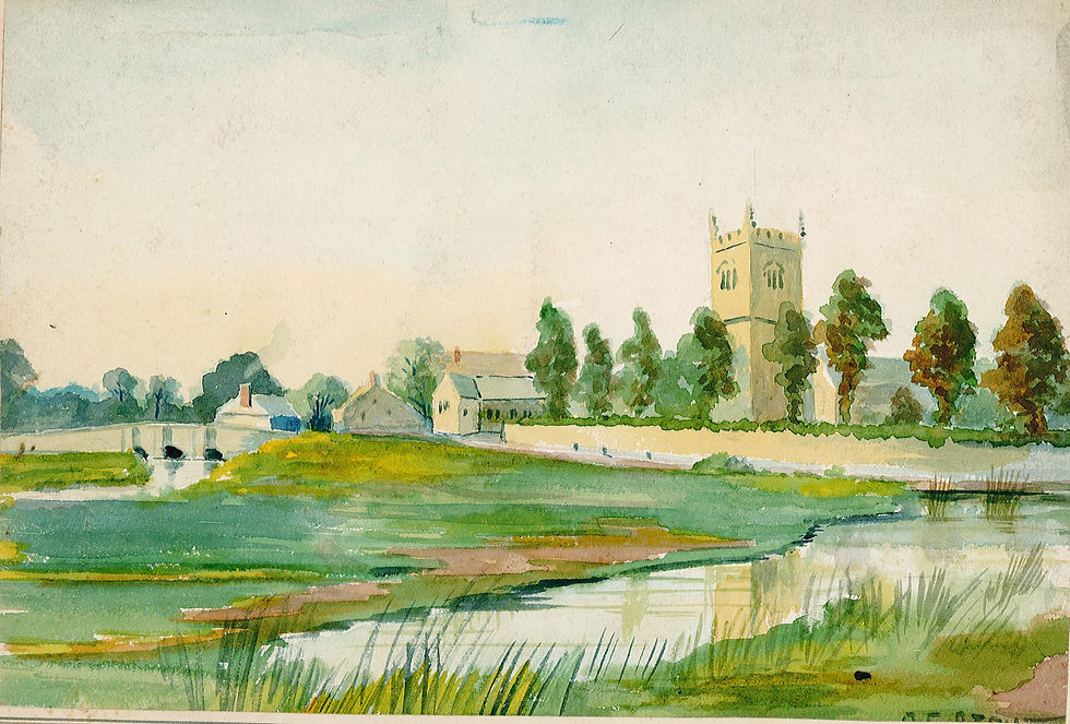 Bir Köyün Manzarası