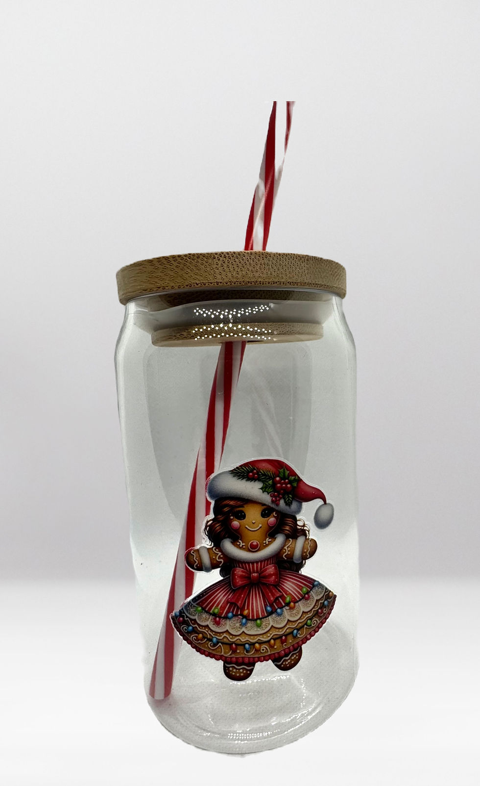 Festive Gingerbread Lidded Cup