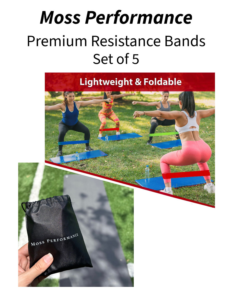 Thumbnail: Moss Performance Premium Loop Resistance Bands