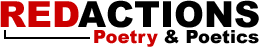 Redactions: Poetry & Poetics Logo