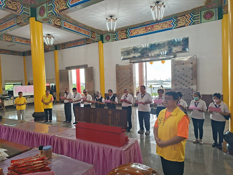 總會團隊依禮恭敬齊誦《心經》一部