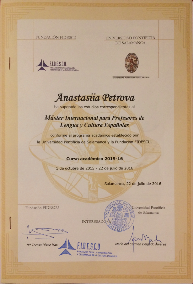 Diploma FIDESCU