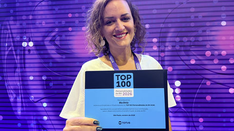 Bia Diniz é reconhecida como TOP 100 Personalidades de RH 2026