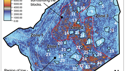 Rafted blocks within an underground landslide?  How they evolved geomorphologically? 