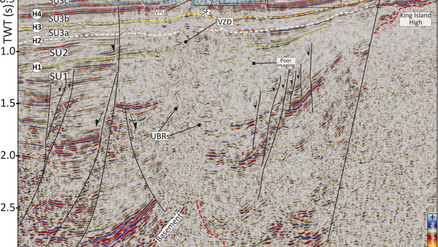 Volcanoes underground were found in the waters of Otway Basin