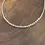 Thumbnail: Gold filled bracelet, delicate, tiny squares