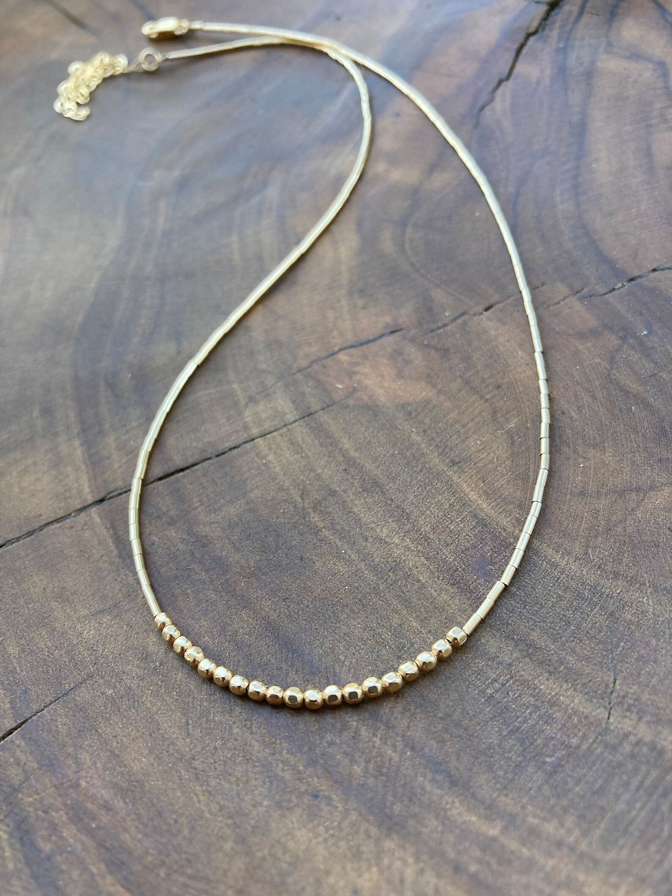 Thumbnail: Goldfilled necklace, delicate