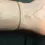 Thumbnail: Gold filled bracelet, delicate, tiny squares