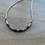 Thumbnail: hematite 14kt goldfilled necklace, chunky 