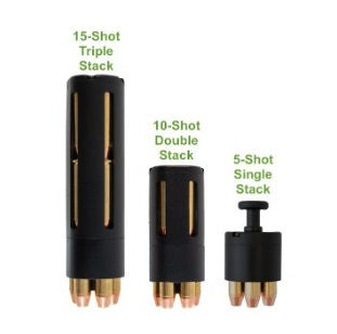 Thumbnail: REV Industries 15-Round Hi-Cap Speed Loader for 5 Shot Revolvers