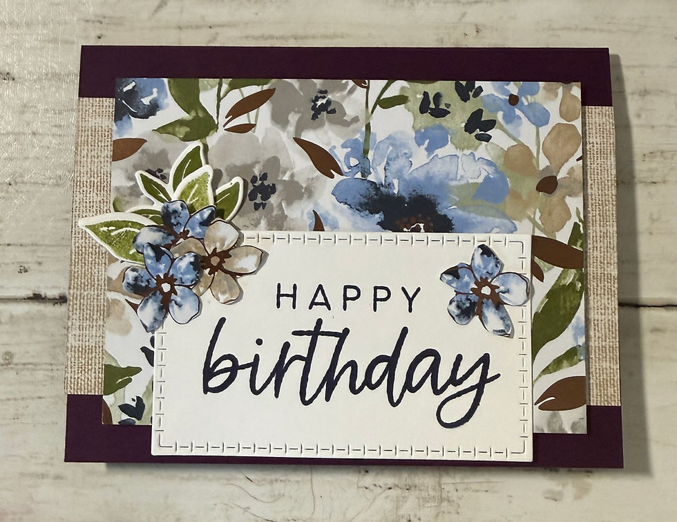 Delicate Dreams Birthday Card