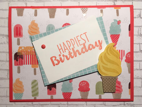 "Cool Treats" Two Step Stamping"