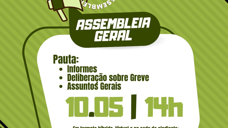 Vamos deliberar sobre a GREVE dos servidores e servidoras da DPE/RS