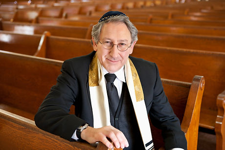 Rabbi Sitting in Synagogue
