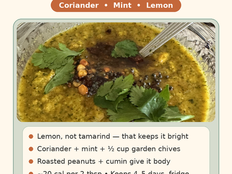 Green Chutney Recipe — Coriander Mint Chutney That Stays Bright Green