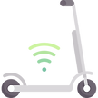 Trottinette électrique illustration