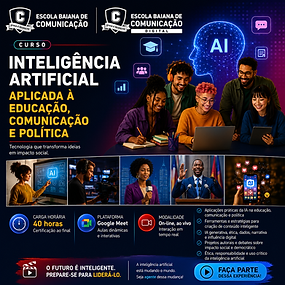40 h/aula. 8 (oito) noites (terças e quintas)