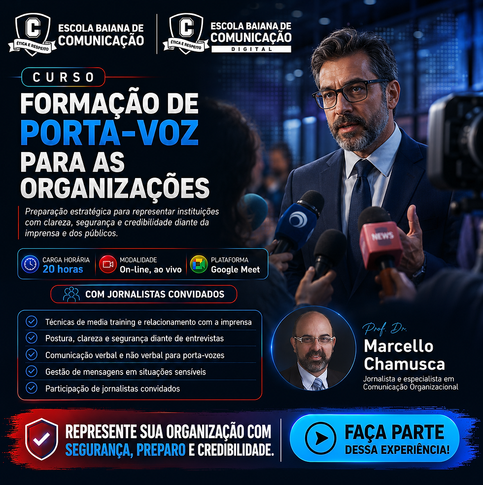 20 horas/aula. Dois sábados.