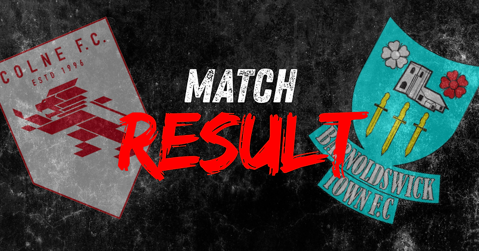 Colne beat Barlick to advance in the FA Vase