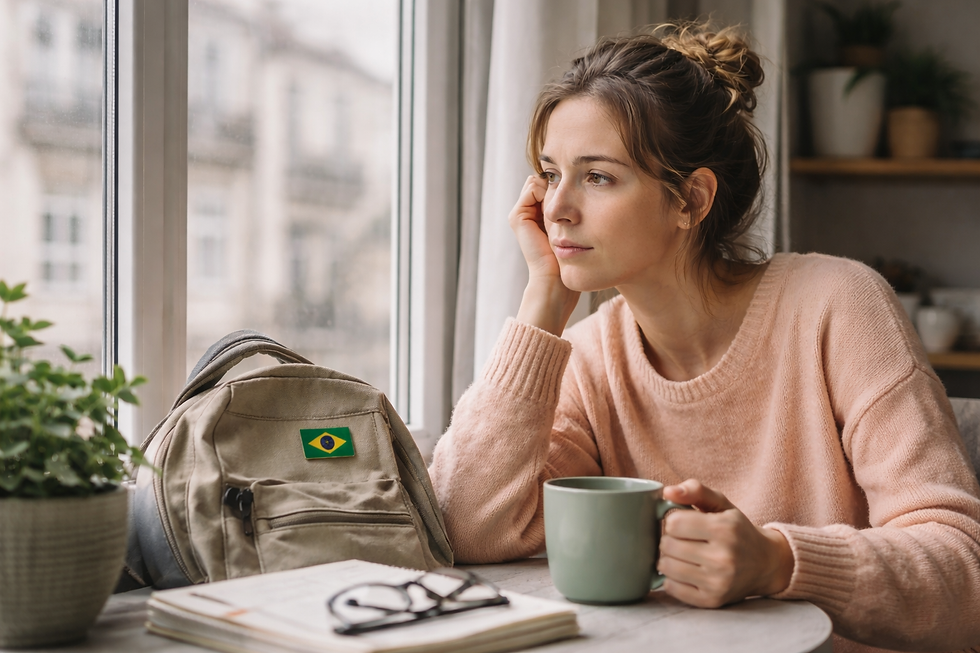 A exaustão invisível de morar fora